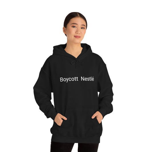 Unisex Heavy Blend™ Hooded Breastfeeding International Boycott Nestle Sweatshirt