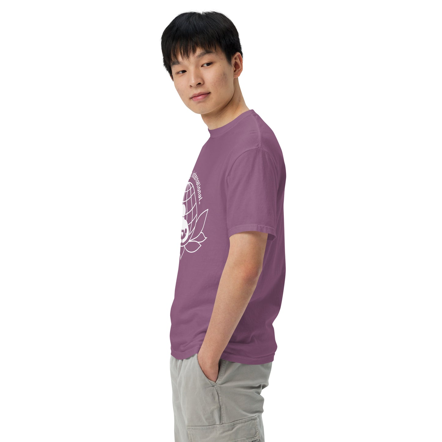 Unisex Breastfeeding International garment-dyed heavyweight t-shirt