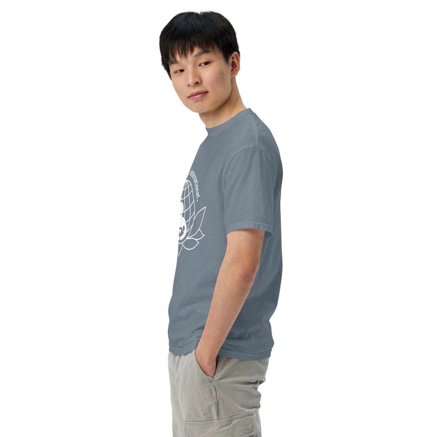 Unisex Breastfeeding International garment-dyed heavyweight t-shirt