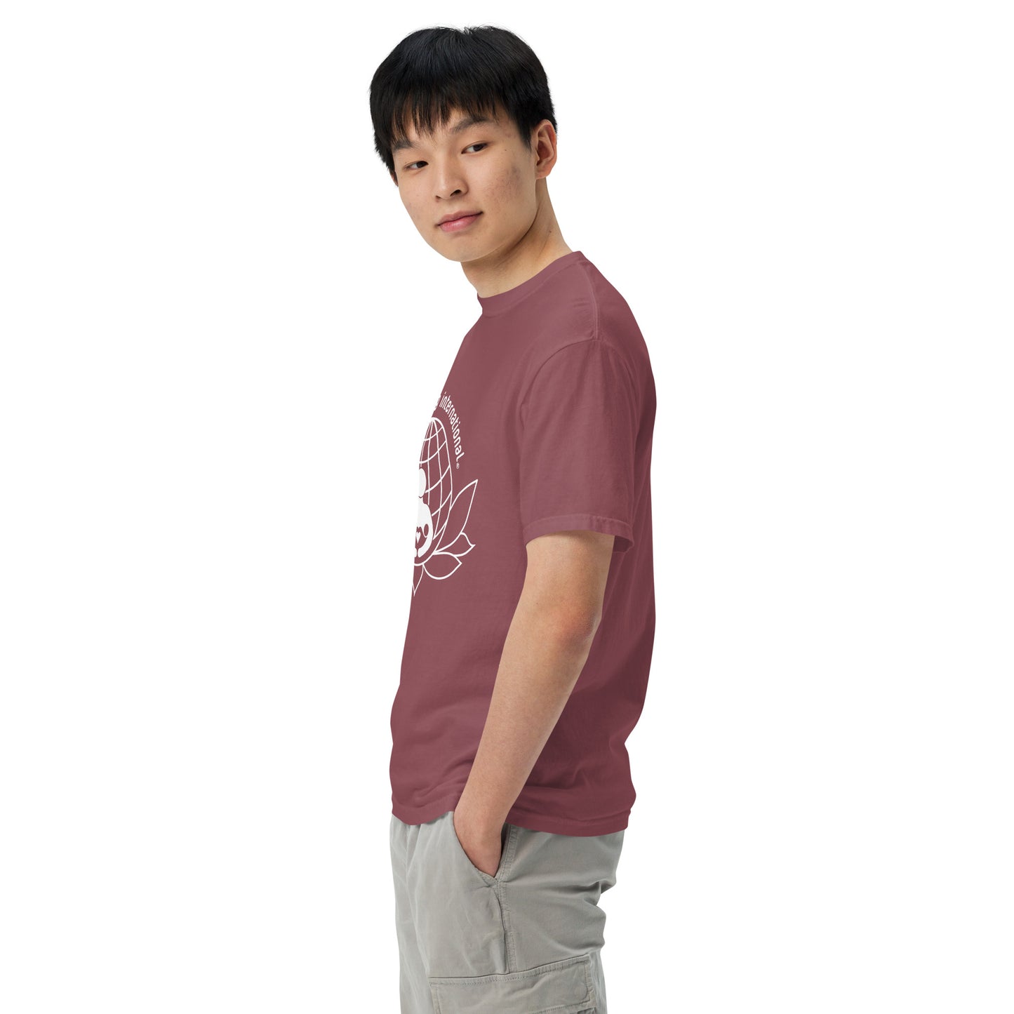 Unisex Breastfeeding International garment-dyed heavyweight t-shirt