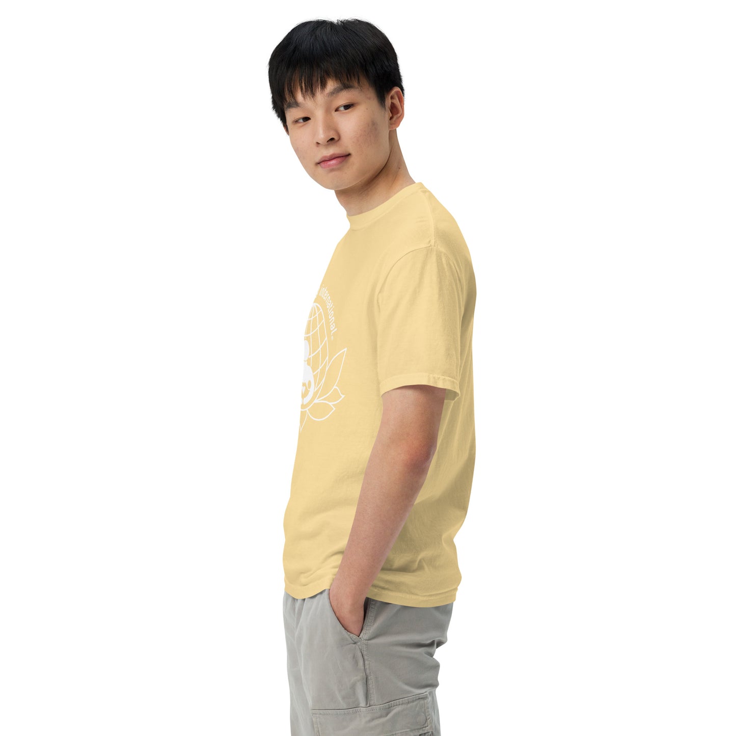 Unisex Breastfeeding International garment-dyed heavyweight t-shirt