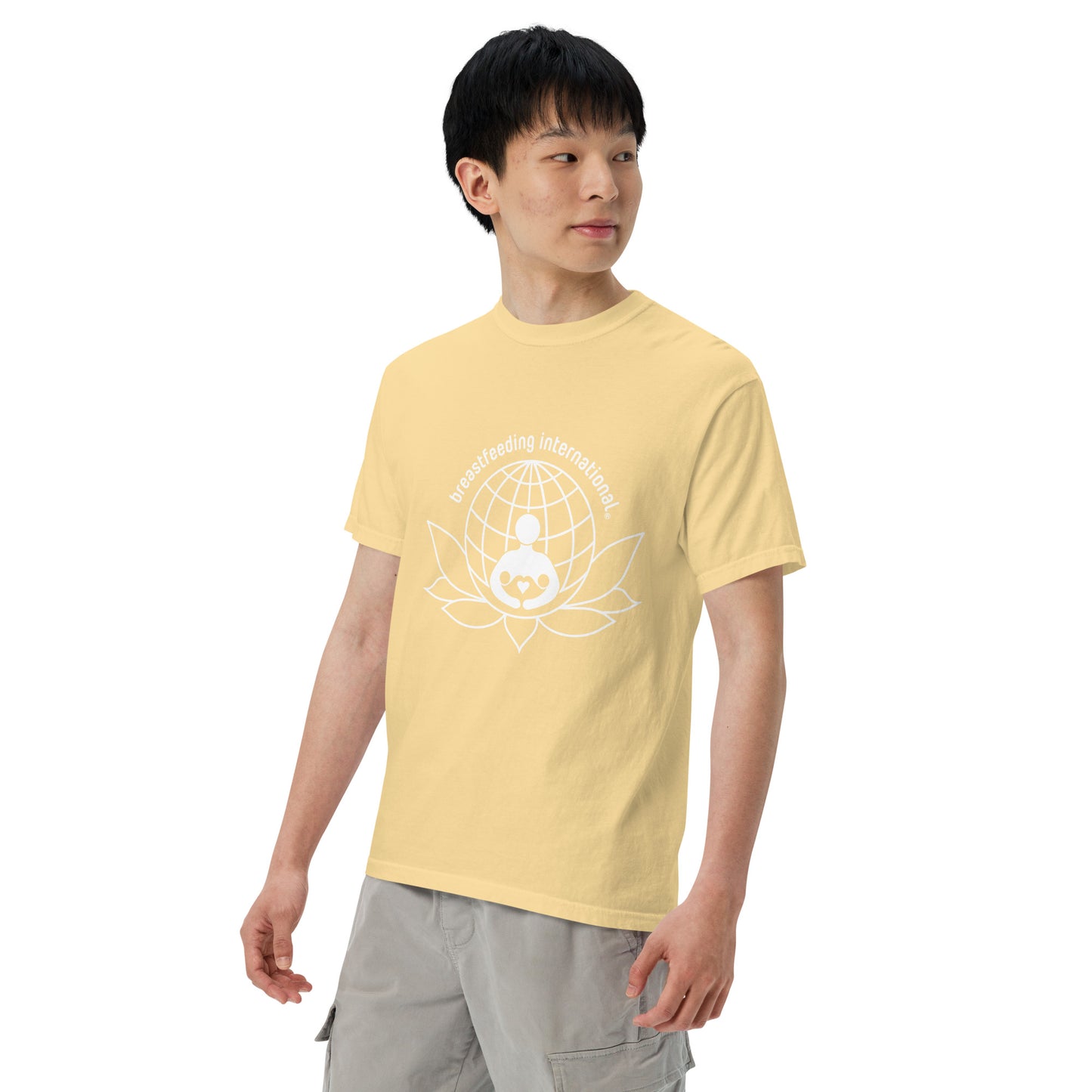 Unisex Breastfeeding International garment-dyed heavyweight t-shirt
