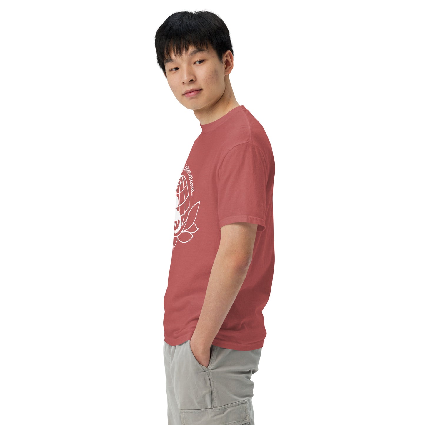 Unisex Breastfeeding International garment-dyed heavyweight t-shirt