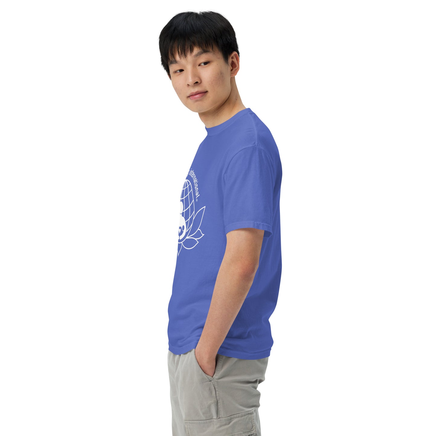 Unisex Breastfeeding International garment-dyed heavyweight t-shirt