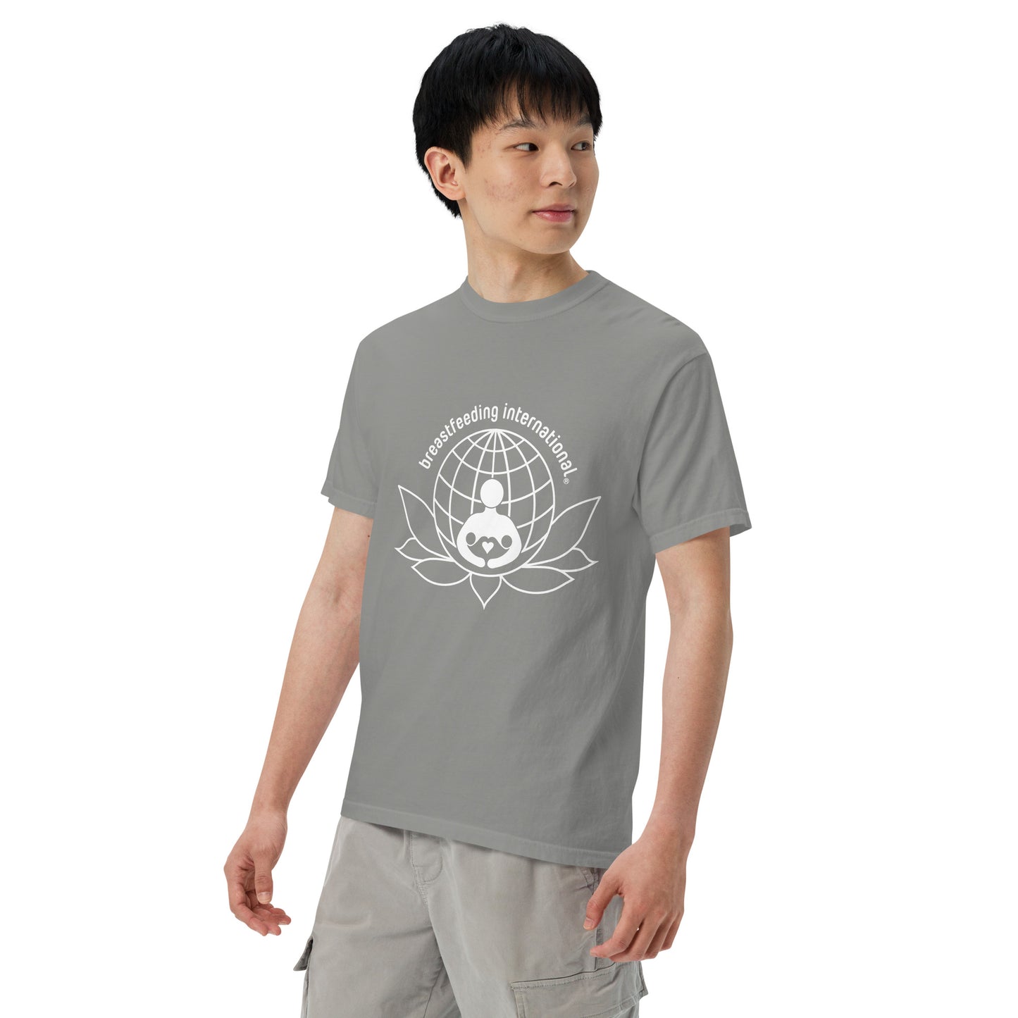 Unisex Breastfeeding International garment-dyed heavyweight t-shirt