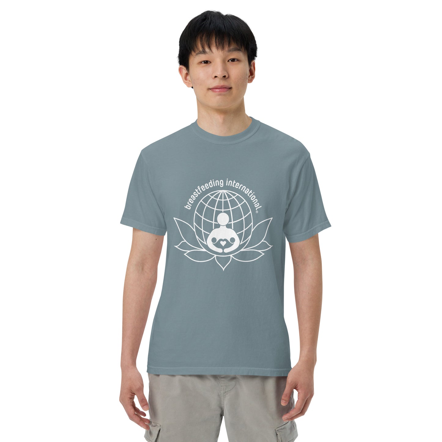 Unisex Breastfeeding International garment-dyed heavyweight t-shirt