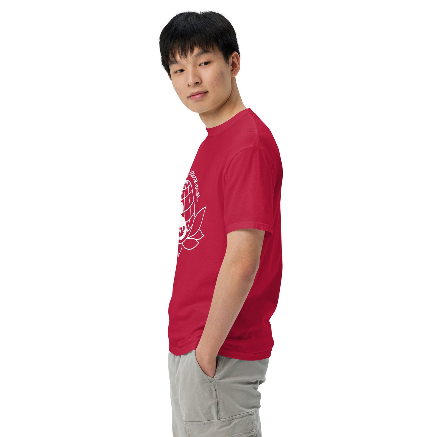 Unisex Breastfeeding International garment-dyed heavyweight t-shirt