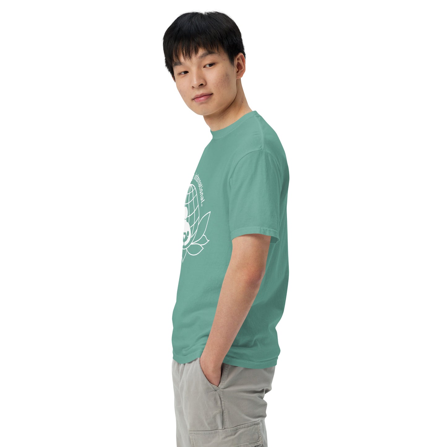 Unisex Breastfeeding International garment-dyed heavyweight t-shirt