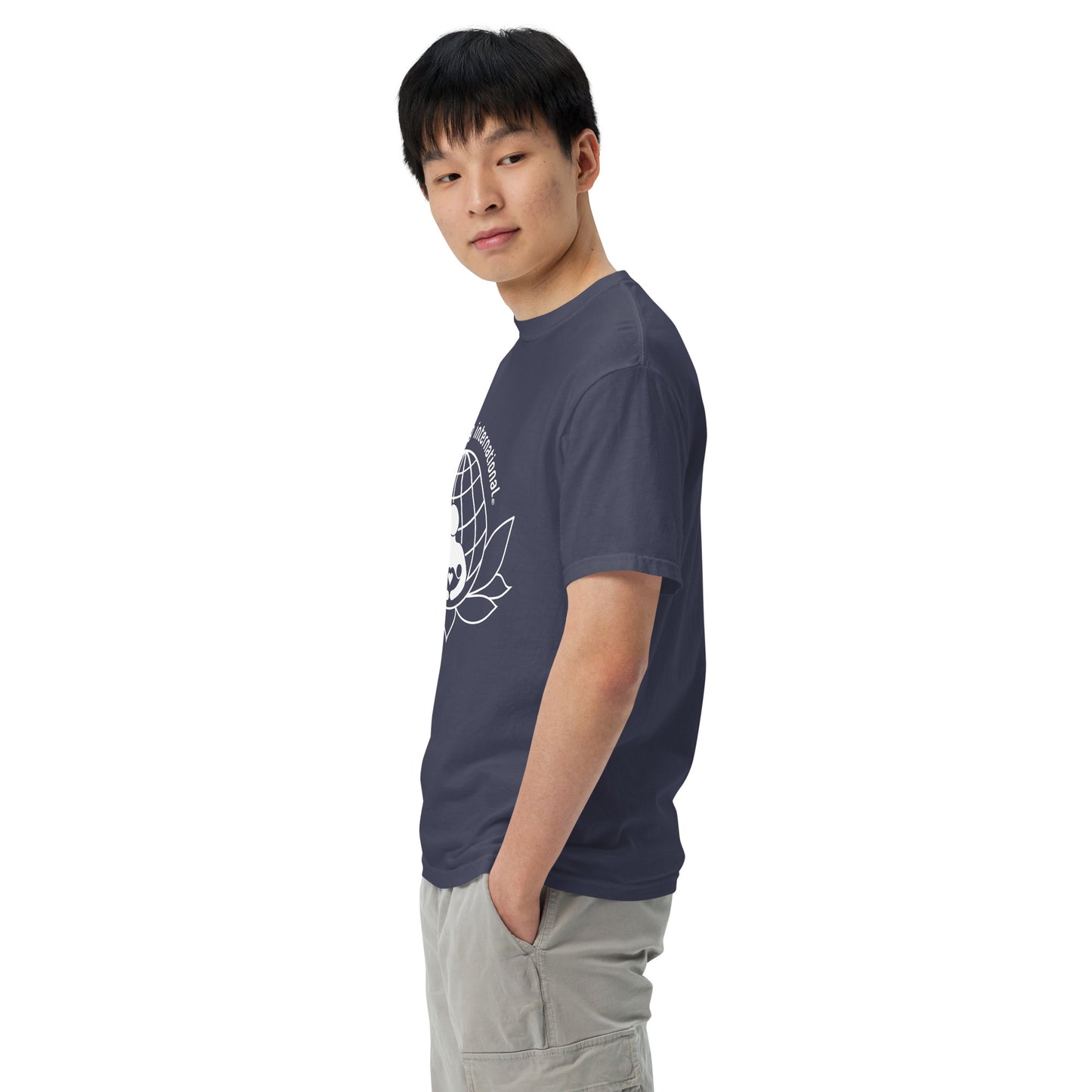 Unisex Breastfeeding International garment-dyed heavyweight t-shirt