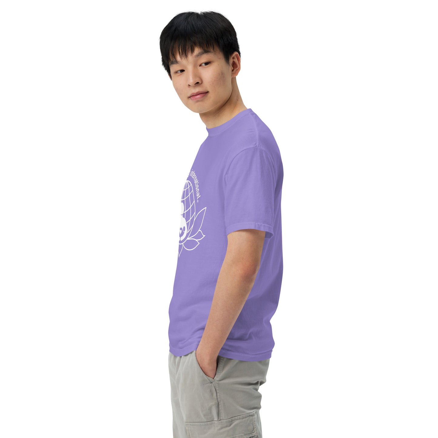 Unisex Breastfeeding International garment-dyed heavyweight t-shirt