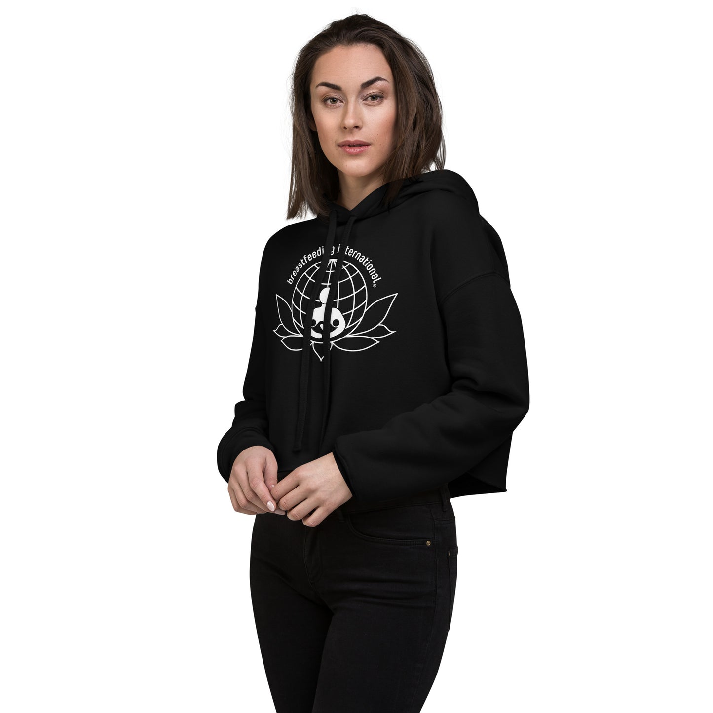 Crop Hoodie - Breastfeeding International