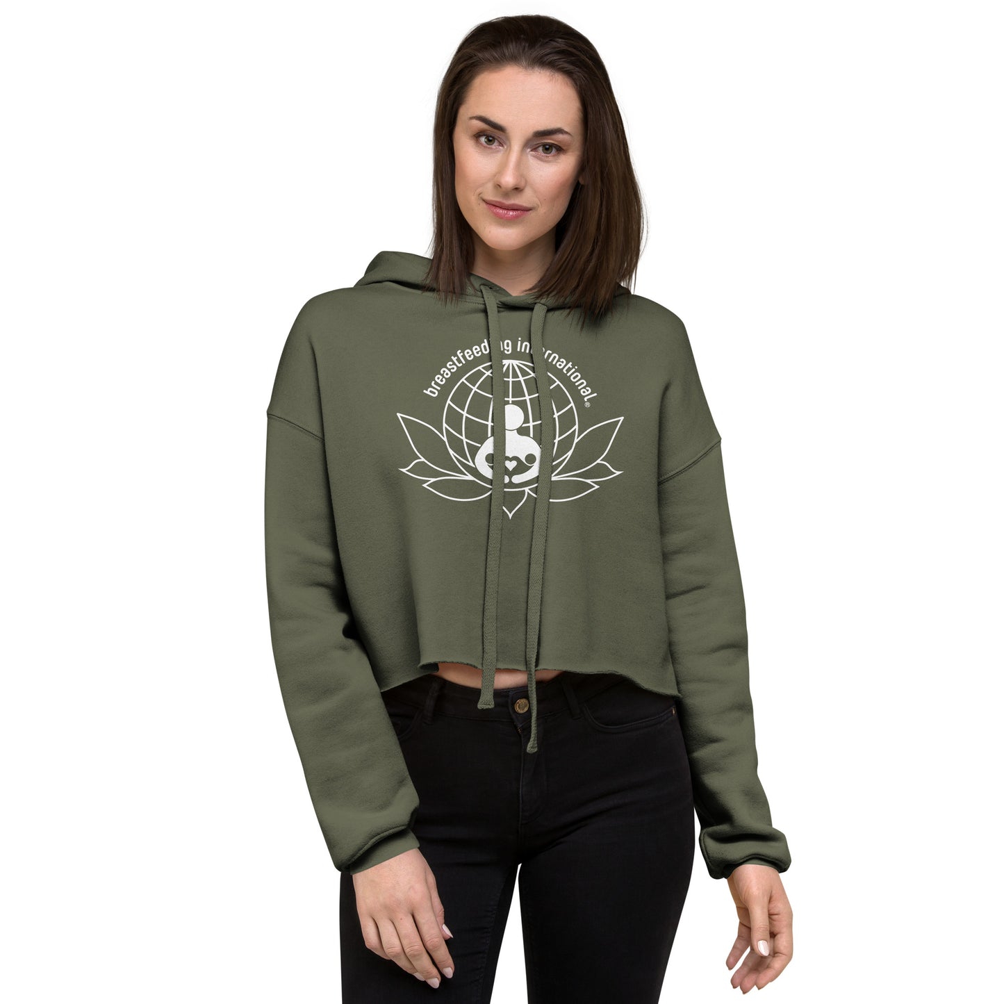 Crop Hoodie - Breastfeeding International