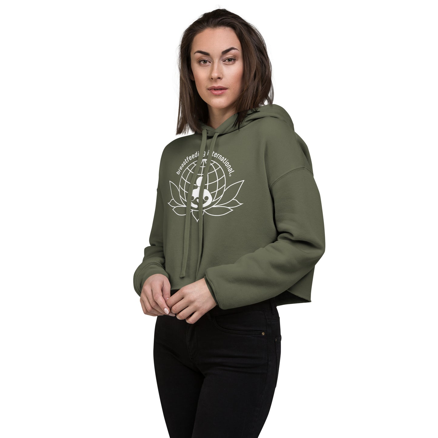 Crop Hoodie - Breastfeeding International