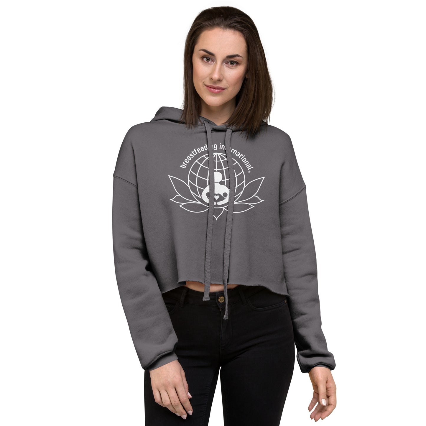 Crop Hoodie - Breastfeeding International