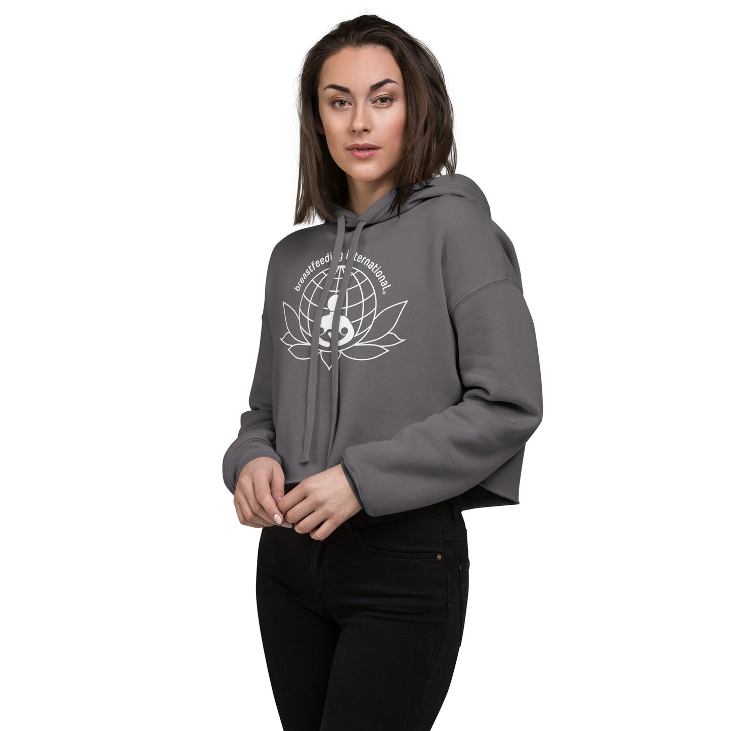 Crop Hoodie - Breastfeeding International