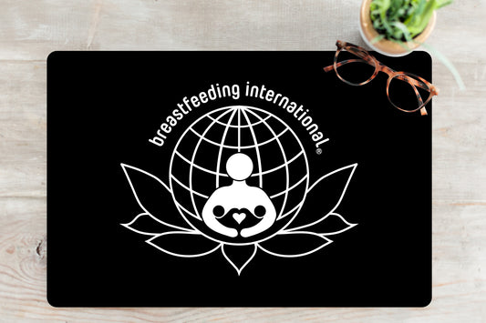 Gaming Mouse Pad - Black - Breastfeeding International