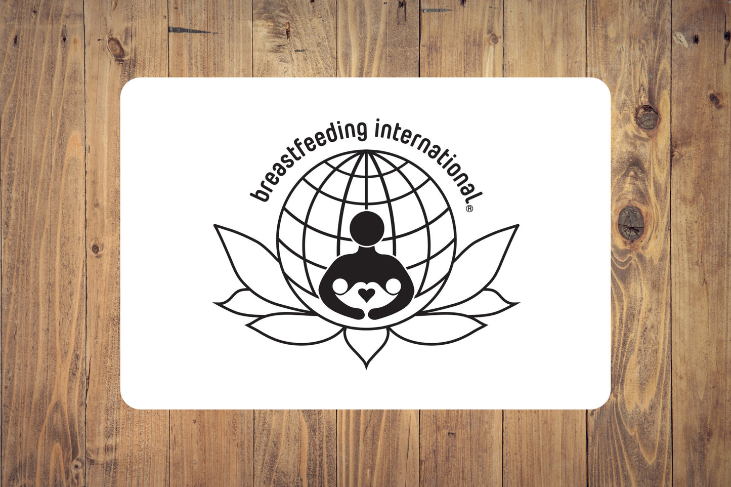 Gaming Mouse Pad - White - Breastfeeding International