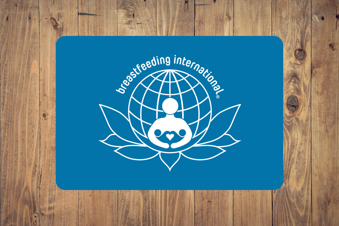 Gaming Mouse Pad - Blue - Breastfeeding International